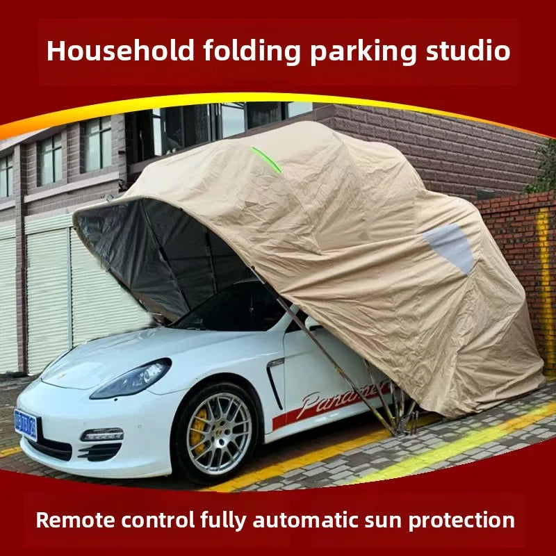 Car Folding Carport Outdoor Tarpaulin Mobile Garage