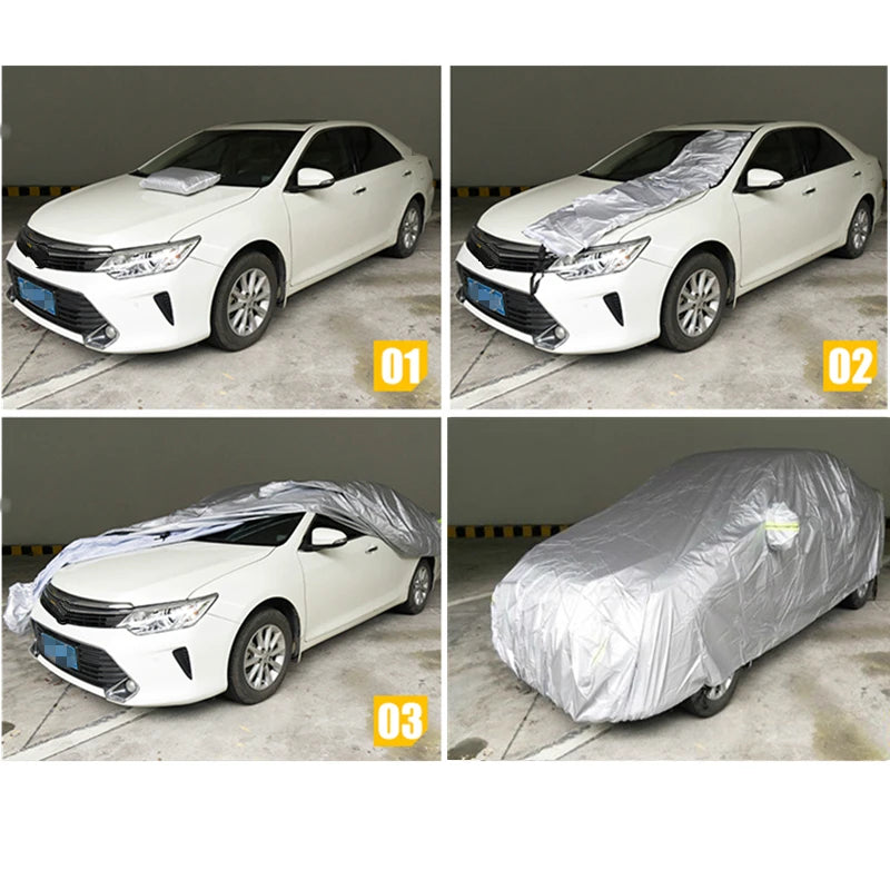 Car Cover Snow Sunshade Dustproof Protection for SUV Sedan
