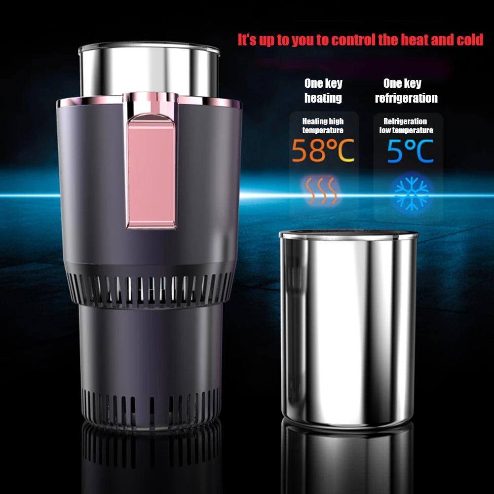 2-in-1 Car Cup Cooler & Warmer – Smart Mini Drink Holder