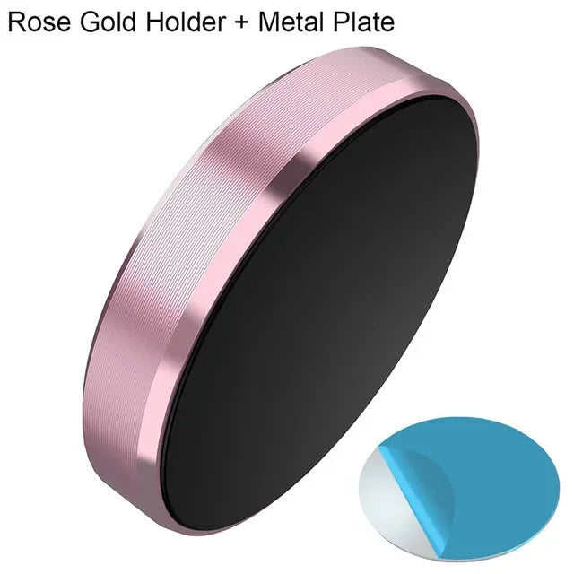 Universal Magnetic Car Phone Holder Rubber Stand