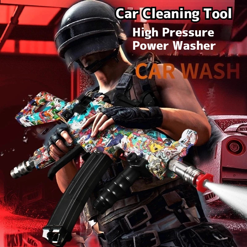 Portable High Pressure Car Washer Gun – Foam Spray Machine