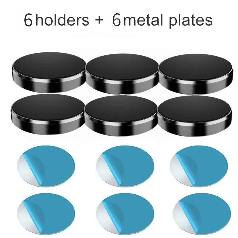 Universal Magnetic Car Phone Holder Rubber Stand