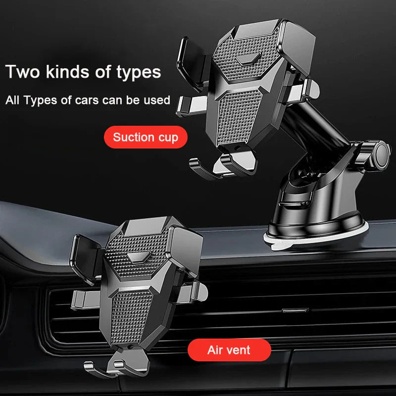 Universal 360° Car Phone Holder for 4-7 Inch Smartphones