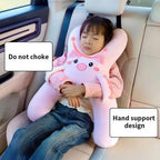 Cute Car Neck Pillow Safety Sleep Prevent Leaning Head Back Car Sleeping Neck Head Support Comfort Travel Pillow