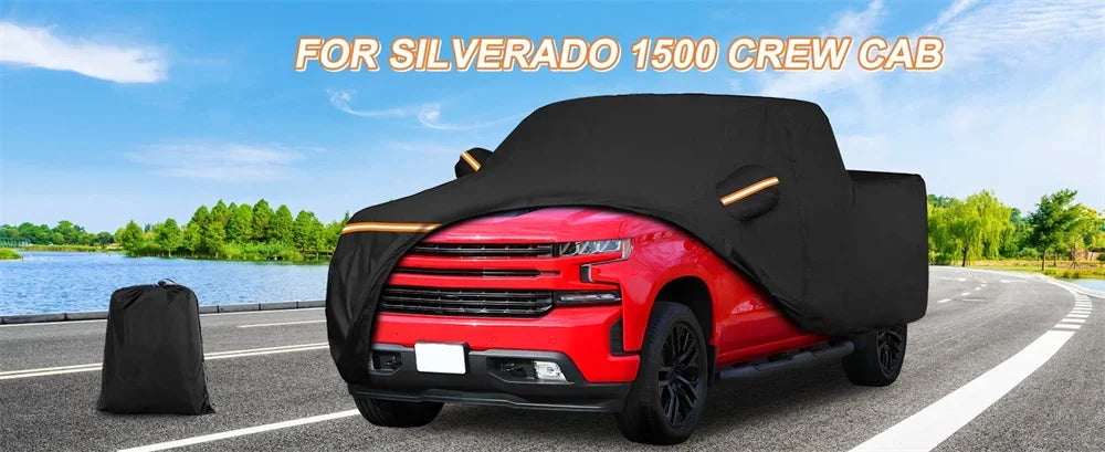 Waterproof Car Cover for Chevrolet Silverado 1500 Crew Cab