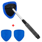 Microfiber Telescopic Car Window Cleaner Brush Set