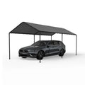 10' x 20' Heavy Duty Carport Garage Canopy with Sidewalls
