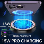 UYUXIO 15W Magnetic Wireless Car Phone Charger