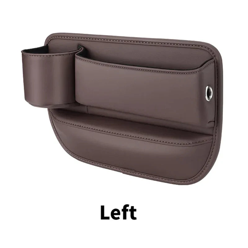 Leather Car Seat Gap Storage Box for BMW Models