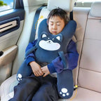 Cute Car Neck Pillow Safety Sleep Prevent Leaning Head Back Car Sleeping Neck Head Support Comfort Travel Pillow