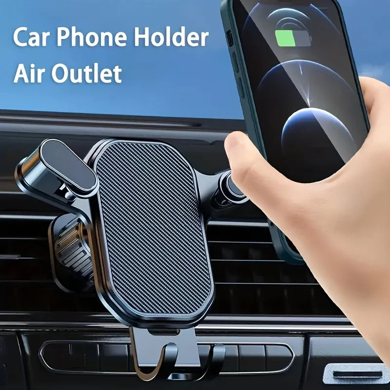 Car Phone Holder Air Vent Mount – 360° Rotation